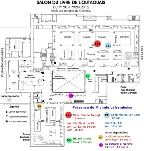 Mes dédicaces au SLO 2012 en un coup d'oeil !