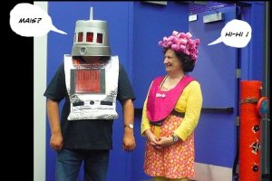 Les volontaires pour le sketch