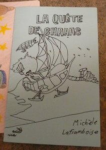 Une belle couverture par un élève de 7-8e