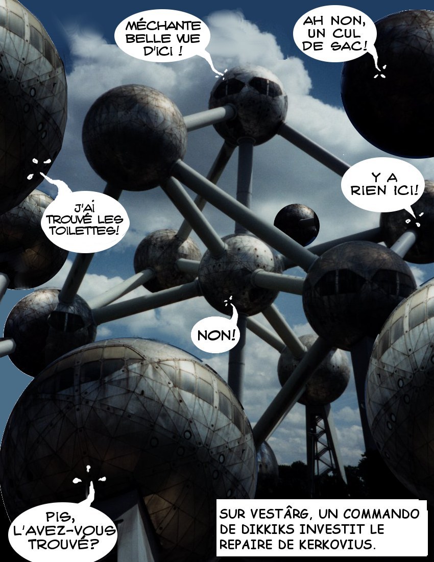 Les Dikkiks se perdent dans le dédale