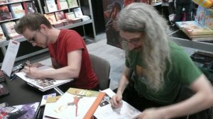 Godbout et Lacombe en dédicace