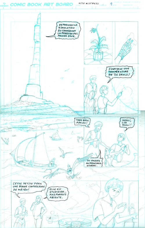 AdalouPage9_brouillon Brouillon de la page 9