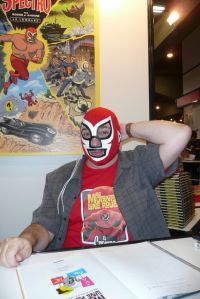 Yves Rodier derrière le masque de El Spectro!