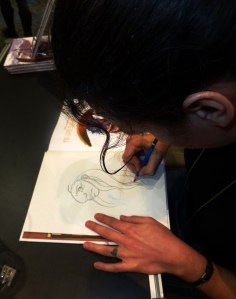 Stephanie en dédicace