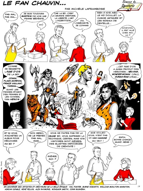 Le fan chauvin... une espèce en voie de disparition, heureusement! 