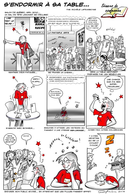 Un mal de tête carabiné au Salon! 