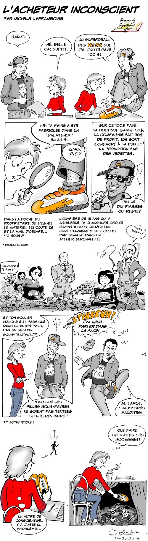 L'acheteur inconscient...