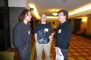 Trio d'auteurs: Frédérick Durand, Mario et Joel