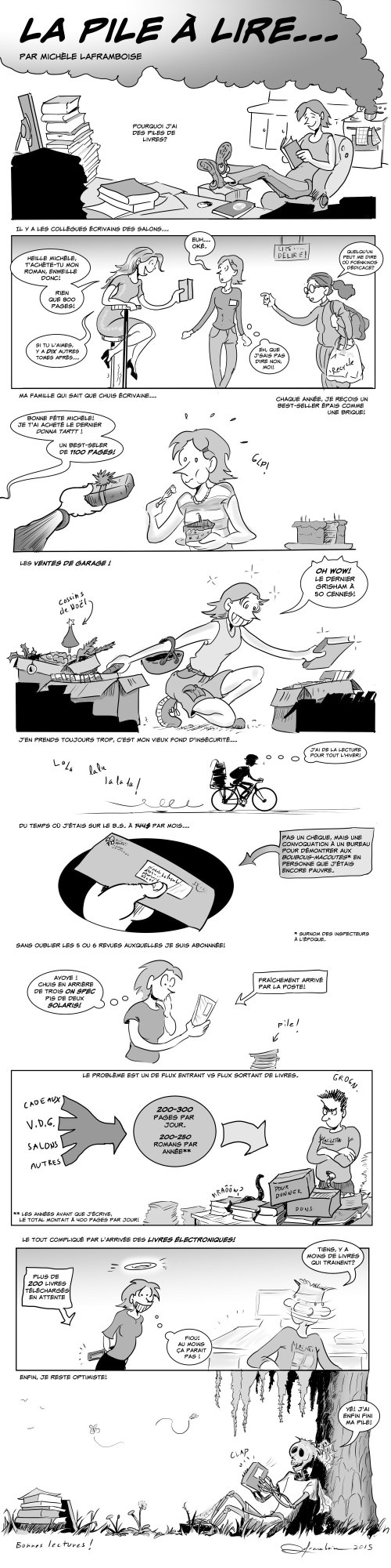 Ma pile de livres à lire...