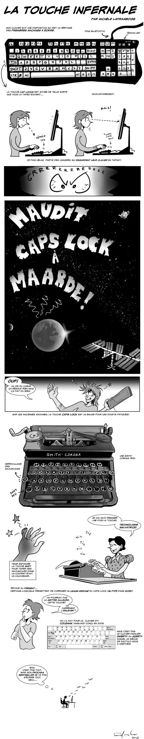 les joies de la touche CAPS LOCK!