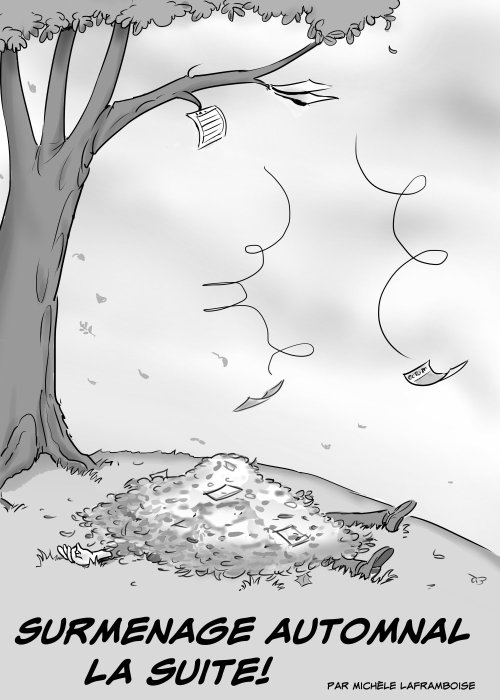 Et un salon du livre qui approche, lancement du 16e roman....