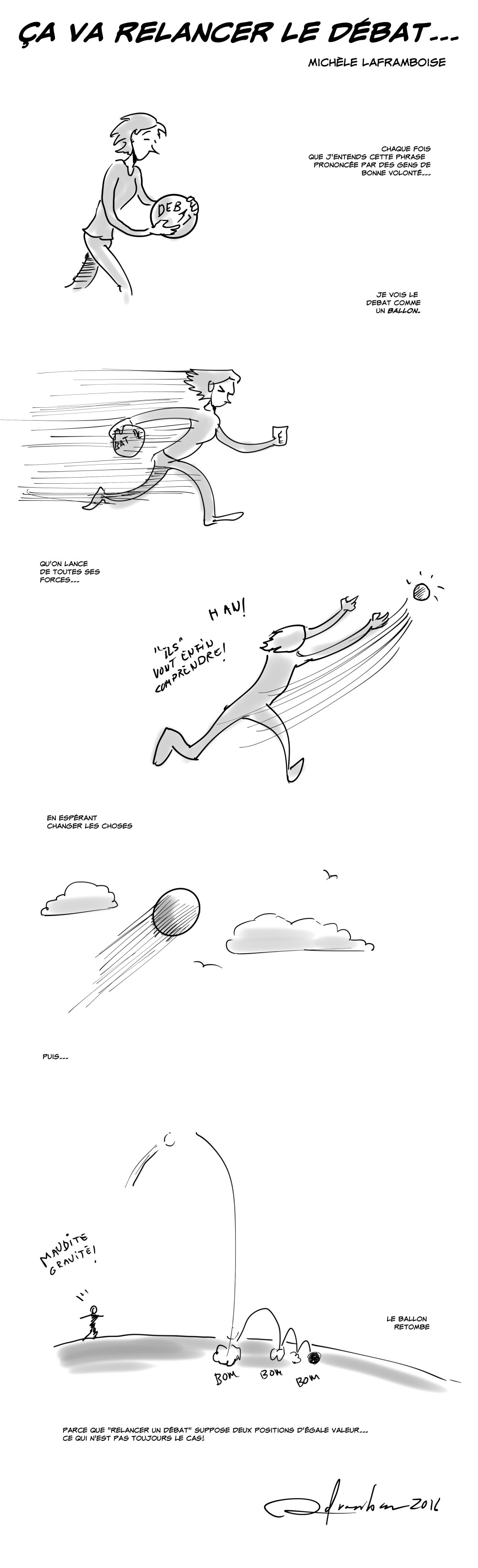 Du débat sur l'accès aux armes vu comme un ballon, qu'on relance, et relance... et qui retombe toujours