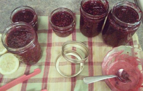 Générosité des confitures cette année!