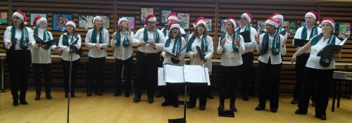 Un beau moment du Salon de Toronto avec chorale fièrement francophone!