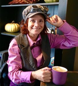 Le bonheur est une tasse de café dans une café sympathique