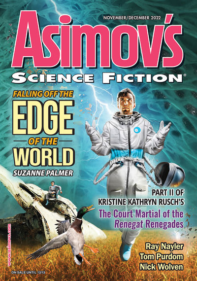 Couverture du Asimov's de novembre-décembre 2022