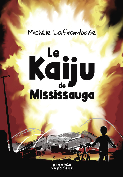 Couverture du Kaiju de Mississauga
Un garcon de dos observe un incendie combattu par des pompiers.