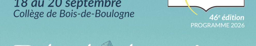 Haut de l'affiche du Congrès